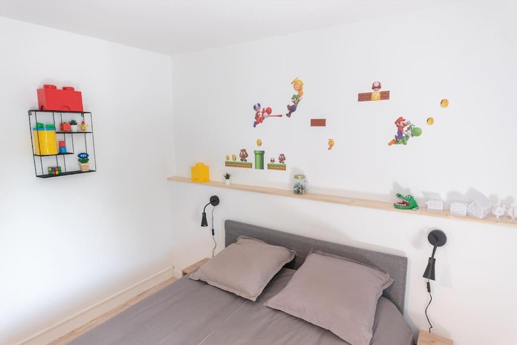 Apartmán Souvenirs D'Enfance-La Bonne Marienne-La Madeleine Angers Exteriér fotografie